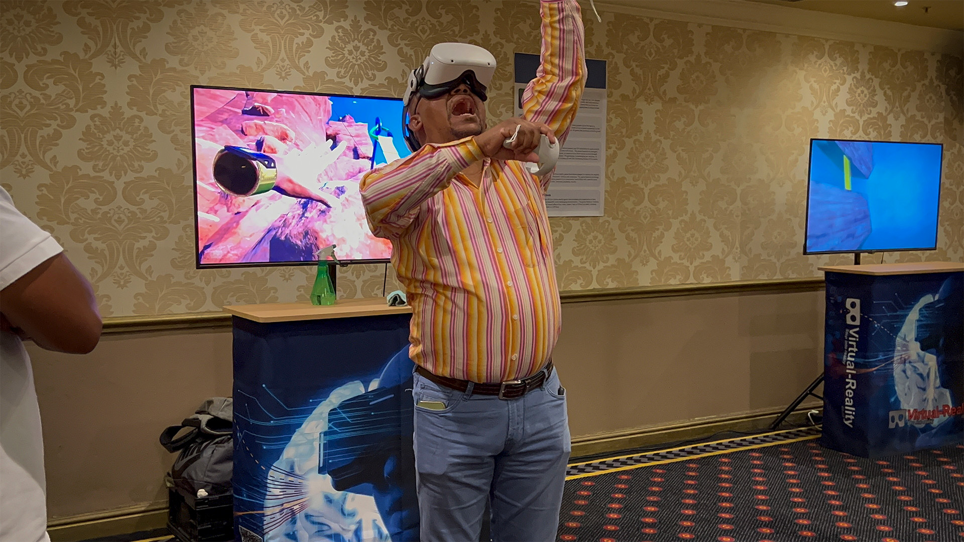 Group VR Entertainment Experience
